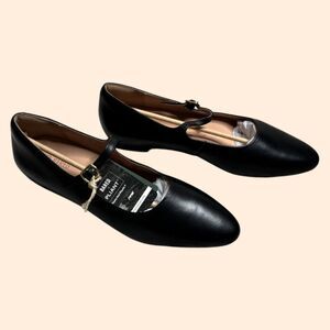 Bared Footwear Palmchat Black Ballet Flats